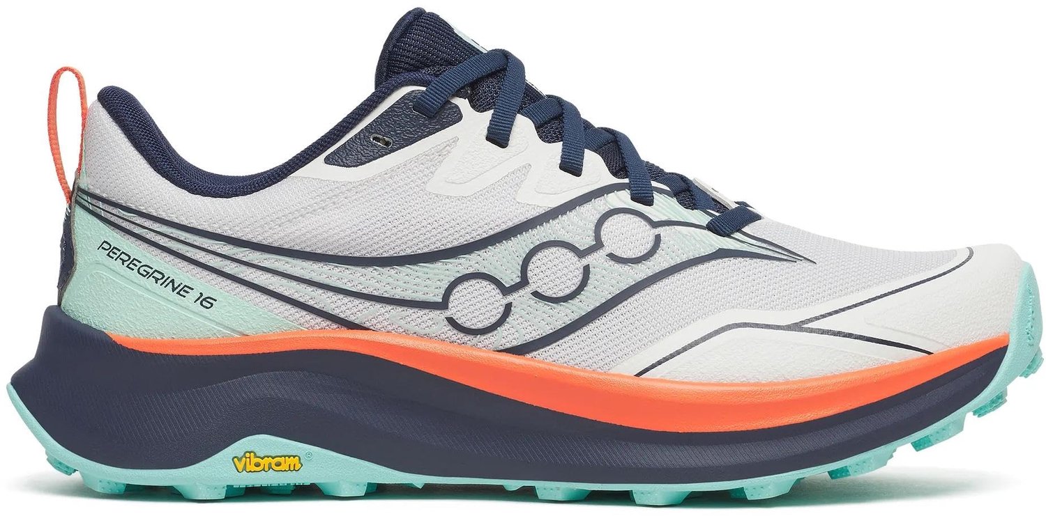 Saucony Peregrine 16 Trail hardloopschoenen Dames – 39 Wit