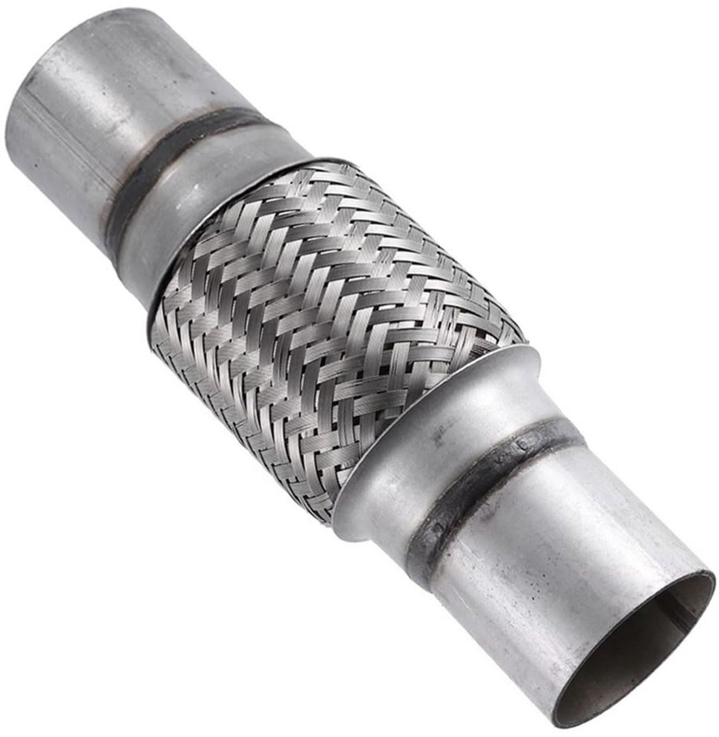 Flexibele Uitlaat Buis 55mm X 100/200mm RVS Reparatiebuis