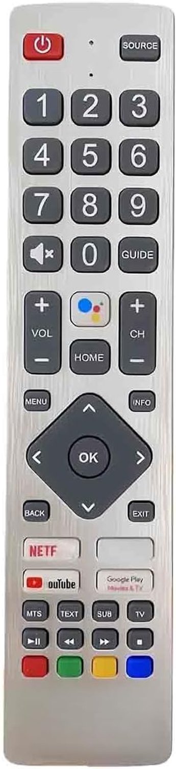 Vervangende afstandsbediening voor Sharp TV - RMC0133 RMC0134 - geen programmering nodig - 30 dagen geld-terug-garantie - m-winkel