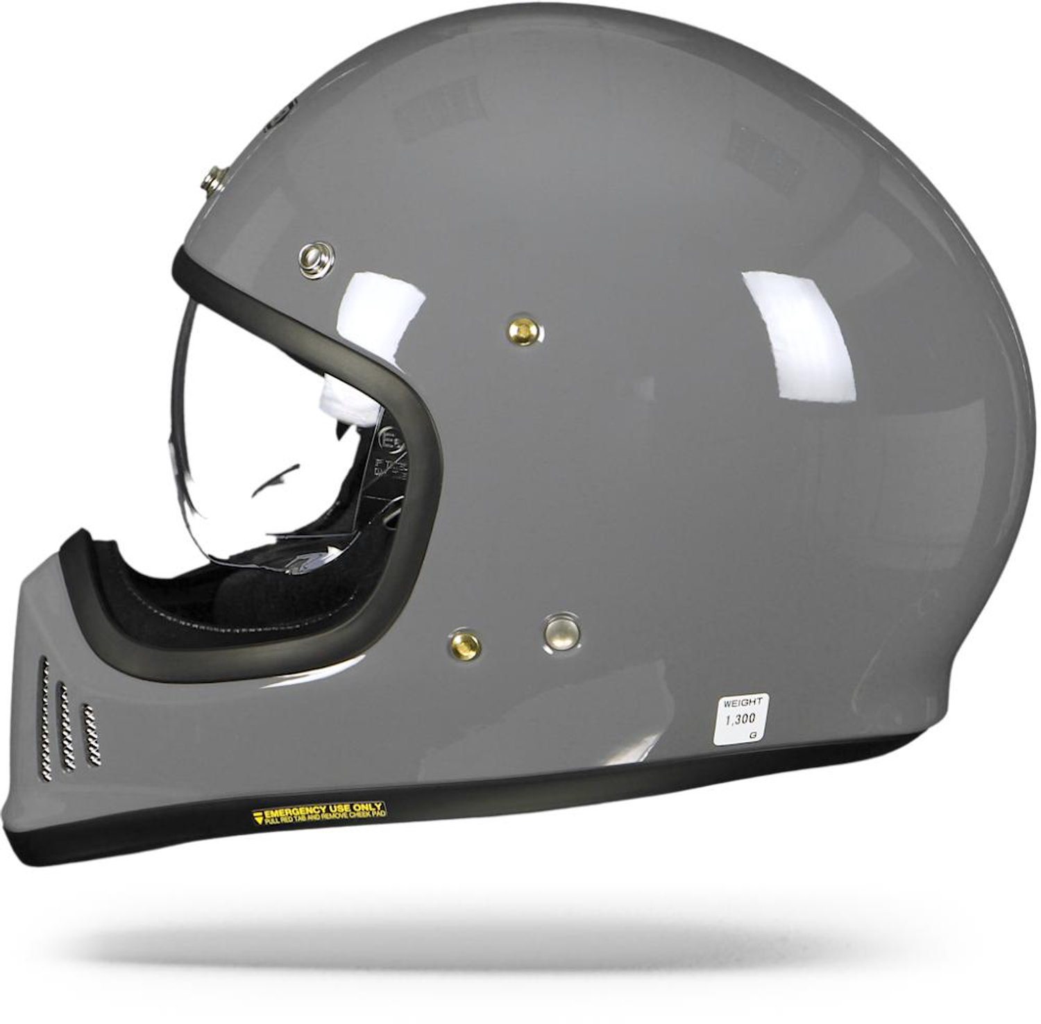 Shoei Ex-Zero Basalt Grijs Crosshelm - Helm