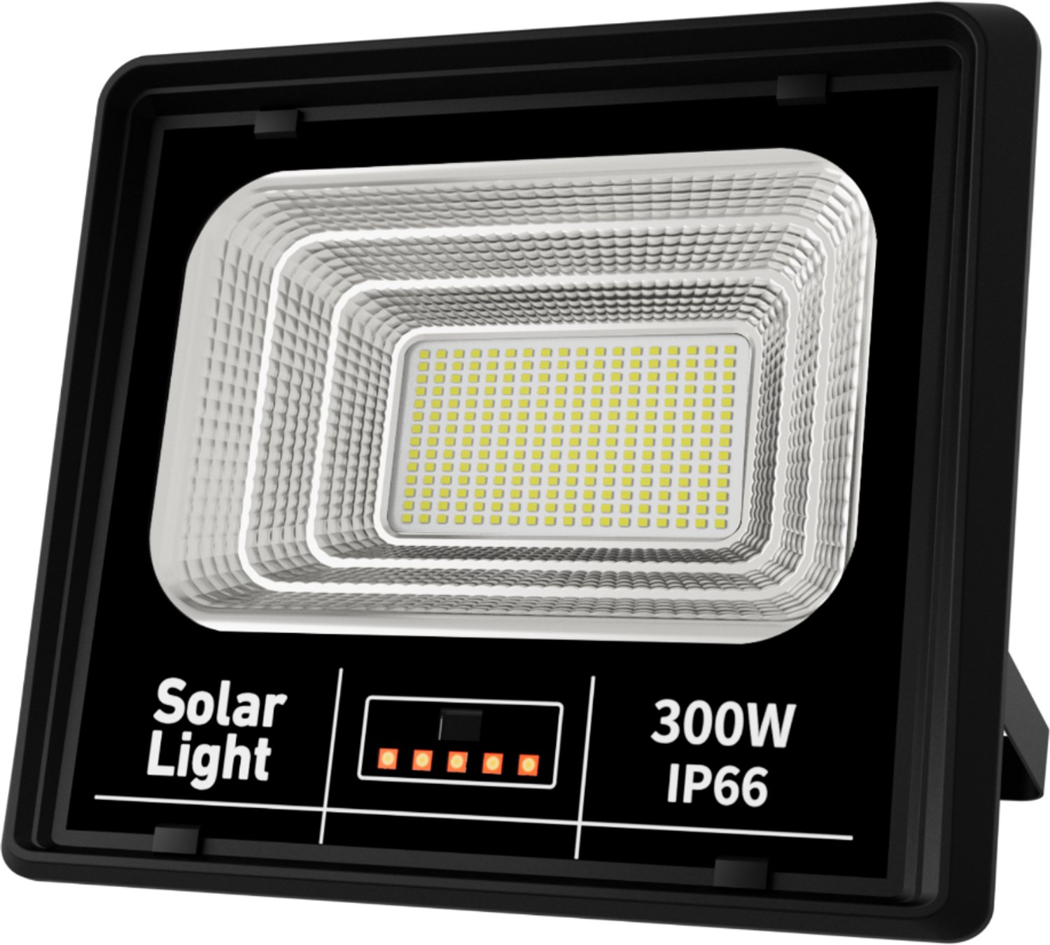 Solar LED-schijnwerper buiten - Zonnepaneel - Afstandsbediening - LiFePO4-accu - Jortan Tech