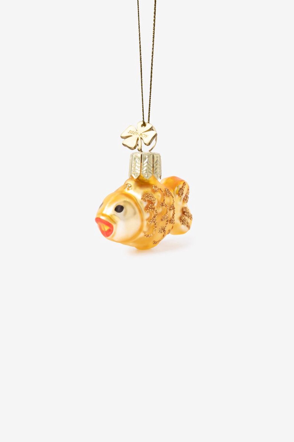 Sissy-Boy Kerst ornament vis Geel