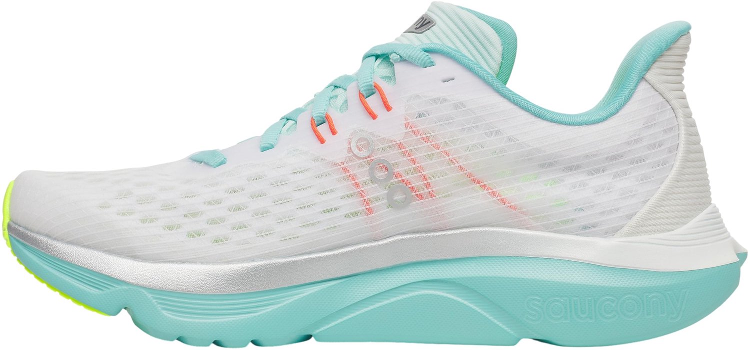 Saucony Kinvara 16 Hardloopschoenen /Aqua 7.5 Wit