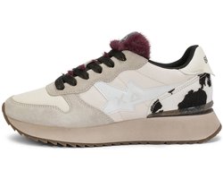 Sun68 Stargirl Sneaker Met Dierenprint - Fashion Wear - Vrouwen
