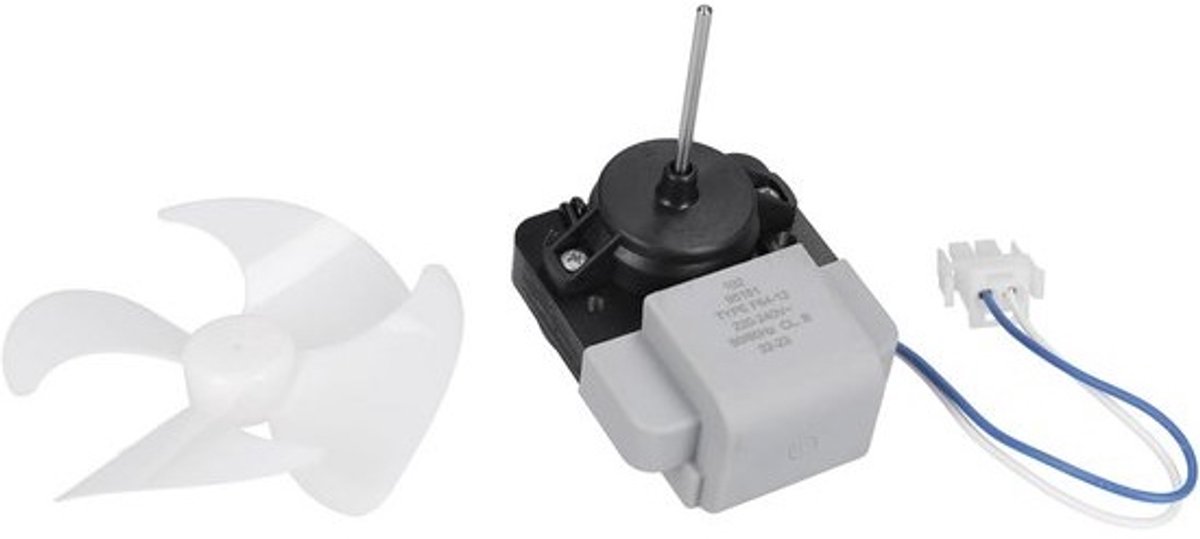 Ventilator met blad voor vriezer - vervangend onderdeel voor optimale luchtcirculatie
