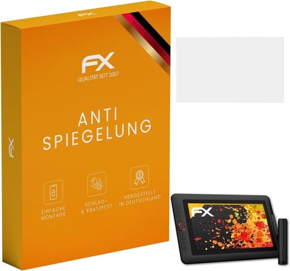 Schermbeschermer voor XP-PEN Artist 13.3 Pro - Anti-reflecterend en Schokabsorberend FX Folie