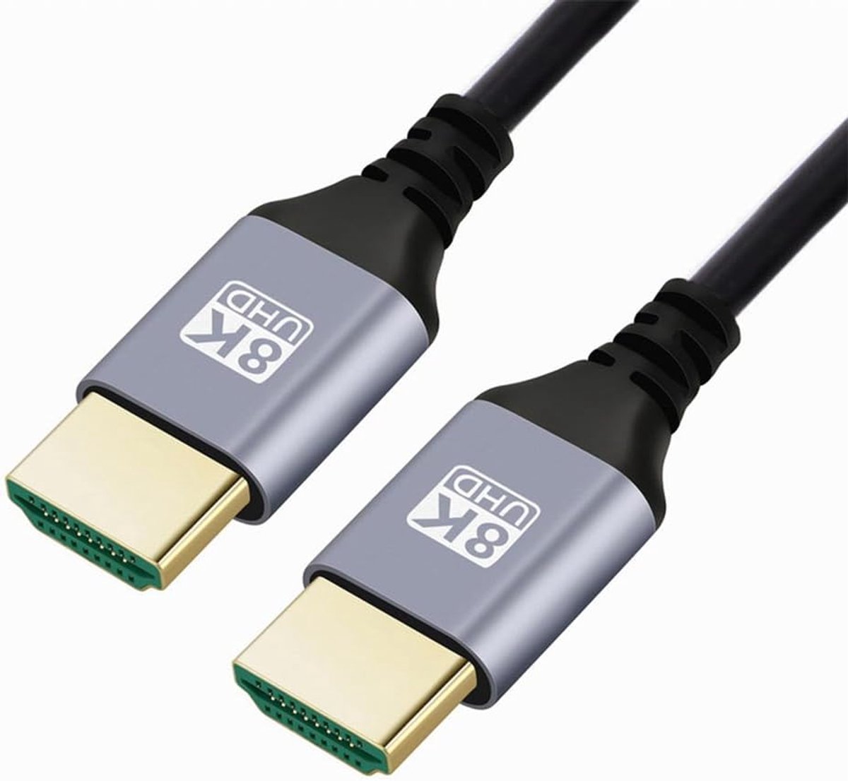 Xiwai HDMI 2.1 HDTV Kabel Type-A Mannelijk naar Mannelijk 8 K 4 K Hyper Super Flexibele Ultra Dunne Slanke Koord Hoge Snelheid voor Computer HDTV 1.0M