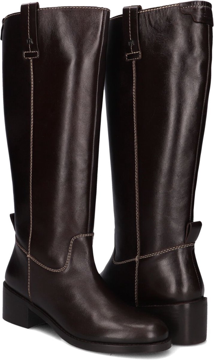 Maruti Percy Laarzen - Leer - Dames - Bruin - Maat 38