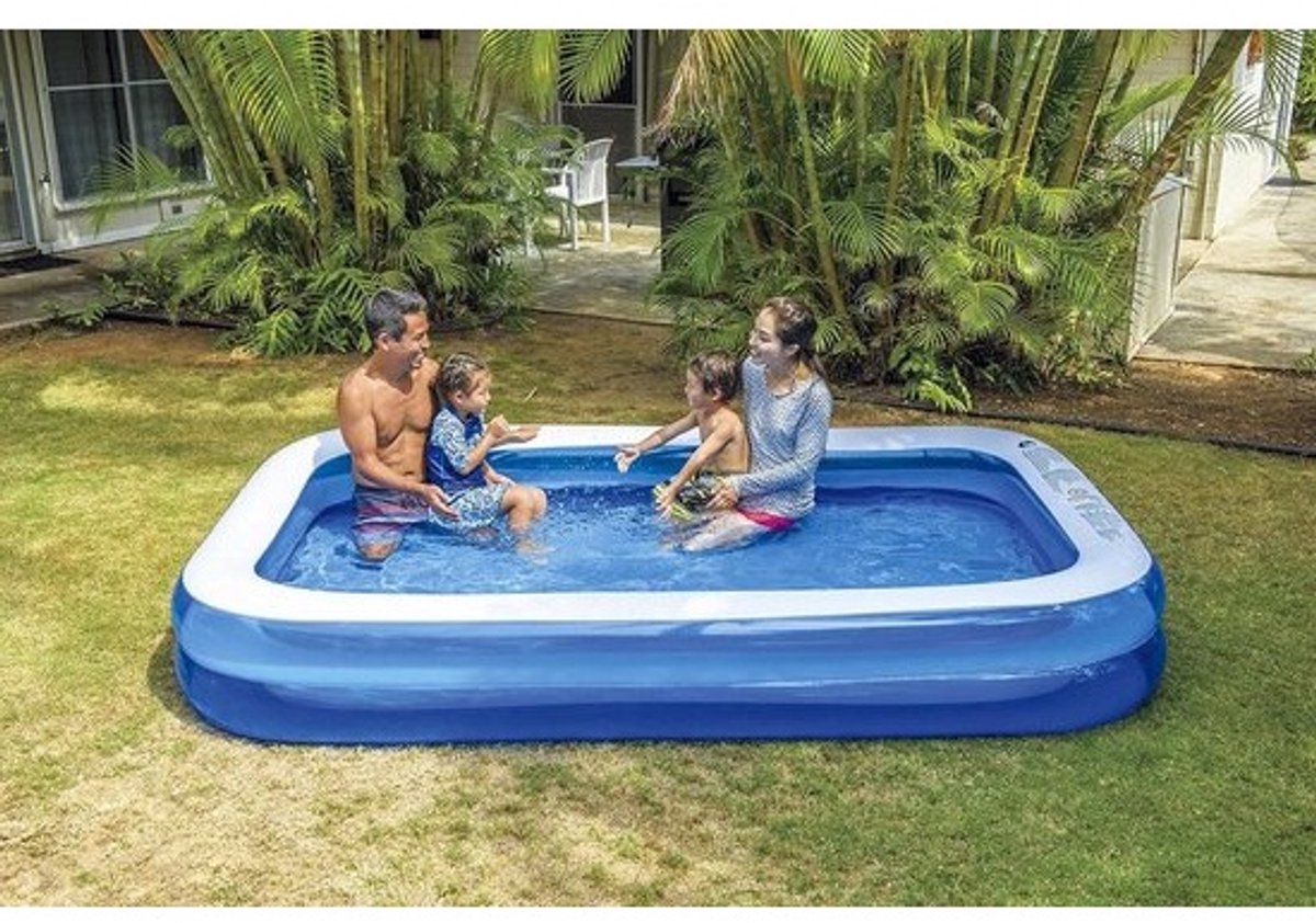 Zwembad 305 x 183 x 50 cm - Familiezwembad voor kinderen - Ruim Giant zwembad