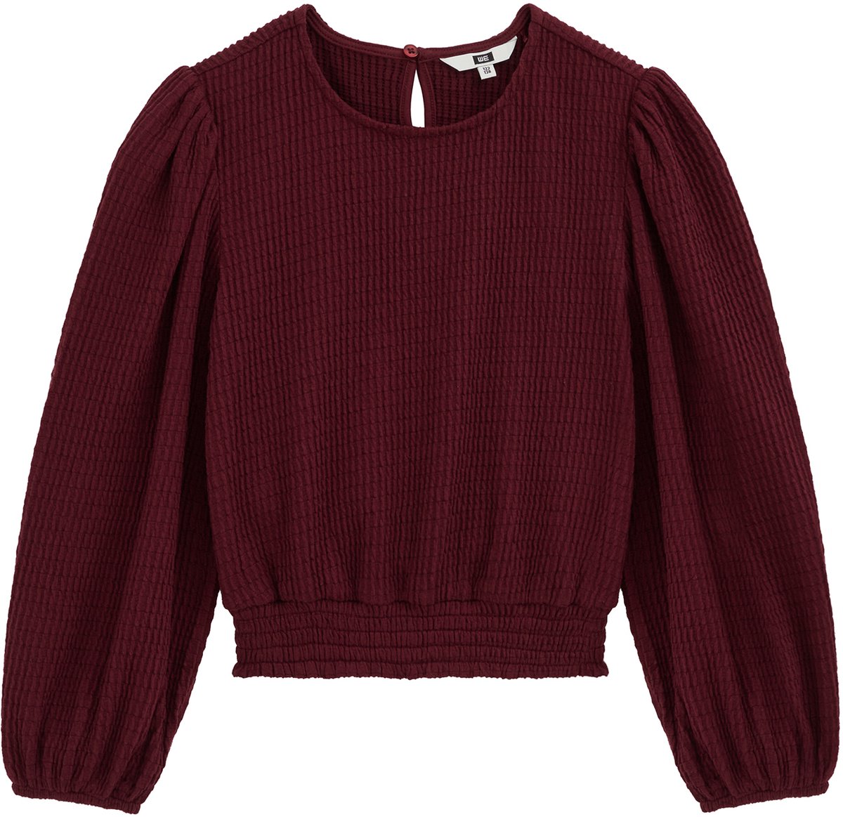 WE Fashion Meisjes cropped top met structuur