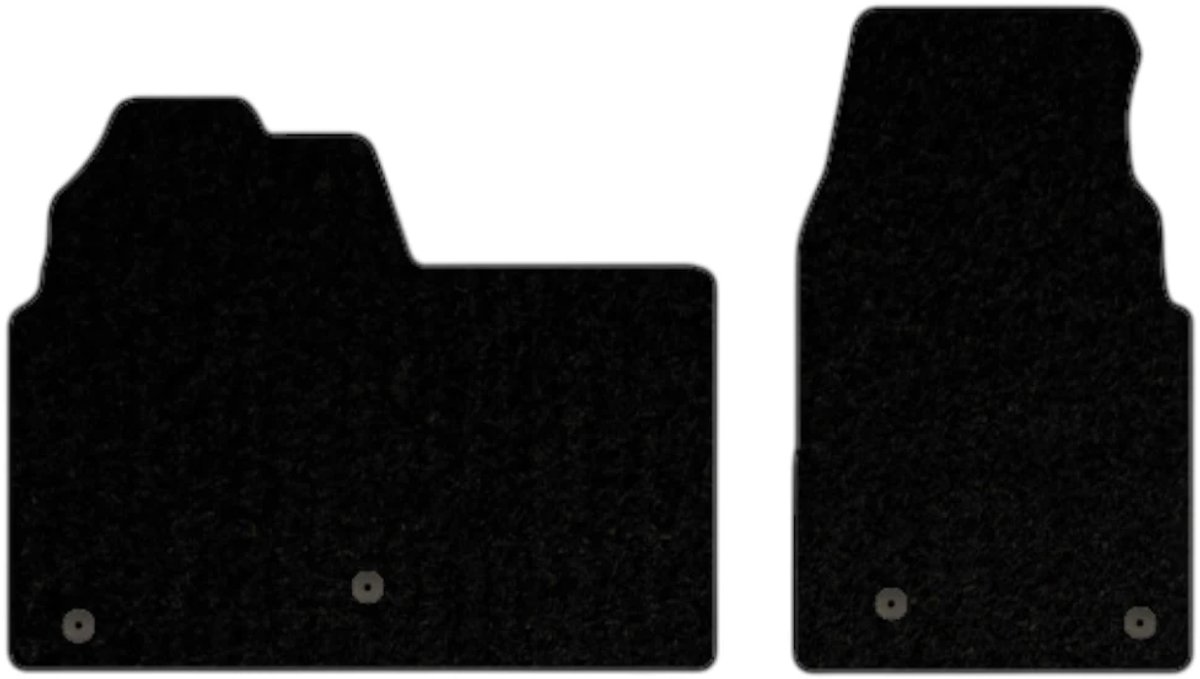 Automatten Ford Transit Custom 2023-2026 - Velours - Perfecte pasvorm - 2-delig - Type: V710
