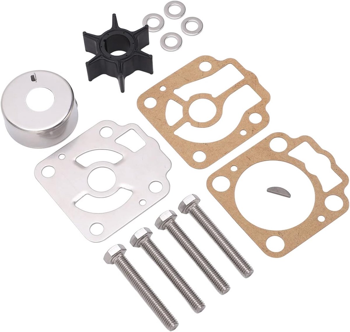 Reparatieset voor Waterpompwaaier, met Vervangende Buitenboordmotor voor Tohatsu M40D M40D2 M50D M50D2 2-takt Outb