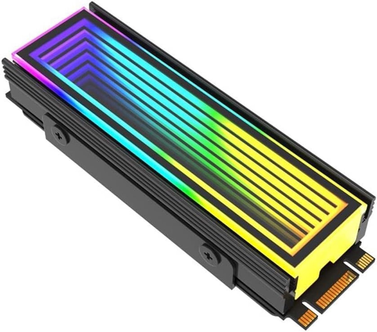 5 V ARGB Sync Computer 2280 SSD M2 Radiator PC RGB M.2 Nvme koellichaam Solid State Drive Cooling Radiato A