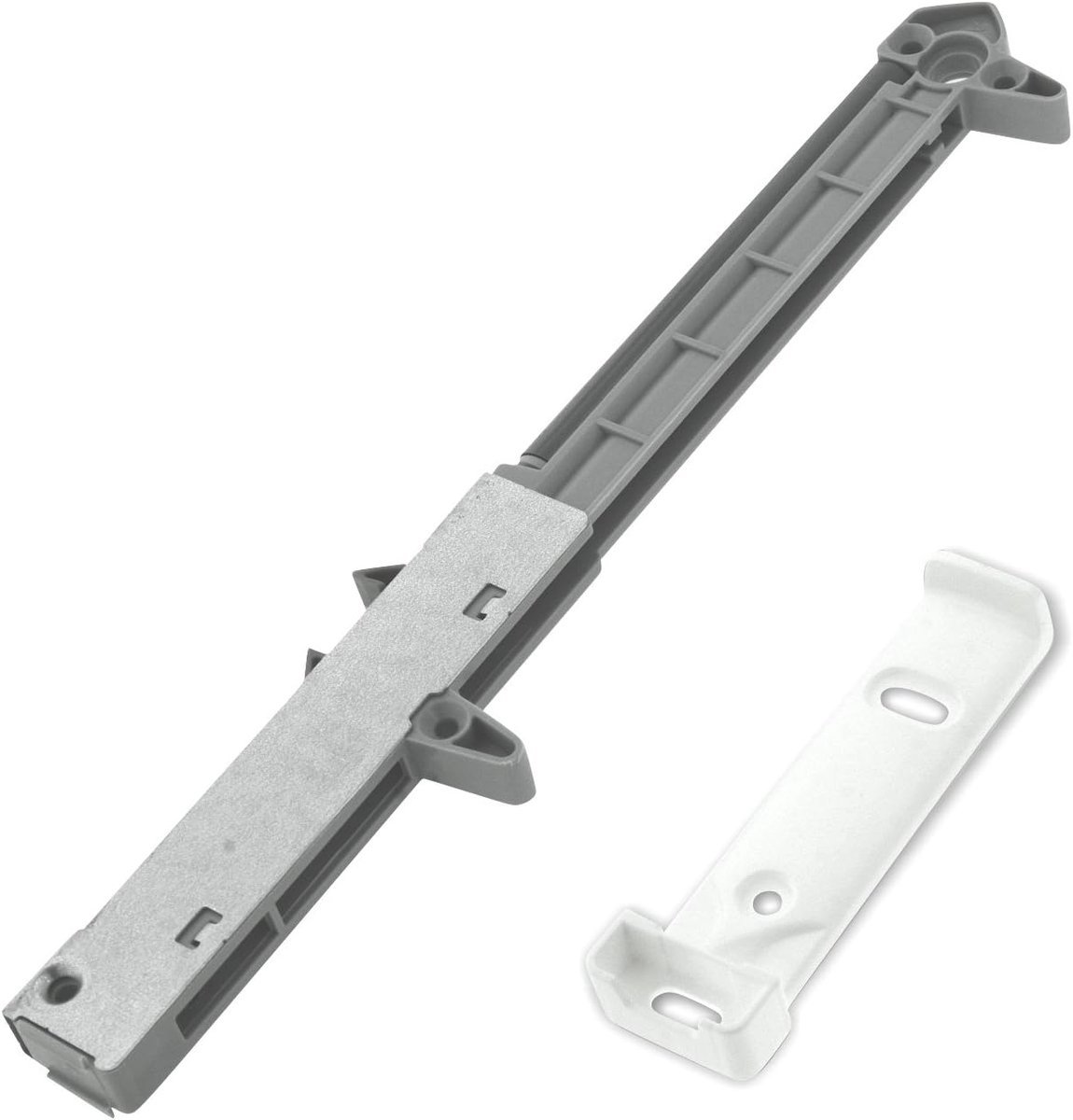 2-Pack Hardware Soft Close voor Houten Laden/SoftClose Lade Adapter/Add-On/Retrofit (Wit)