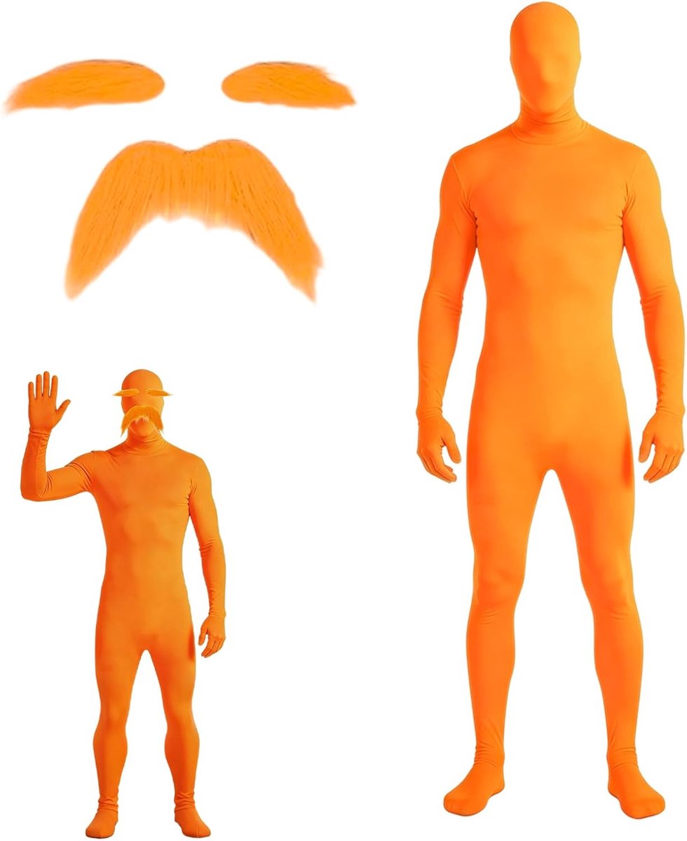 Oranje carnavalskostuum