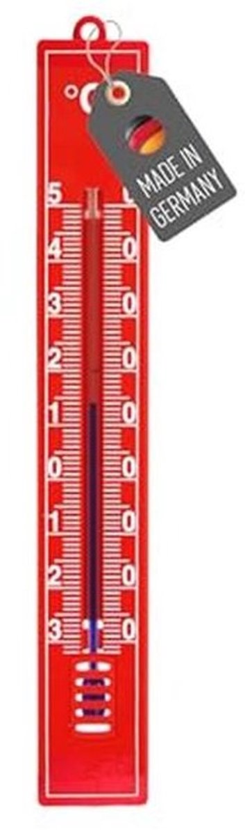 Buitenthermometer -30 °C tot +50 °C, analoog en weerbestendig, 17 cm, kunststof, ideaal voor binnen en buiten gebruik