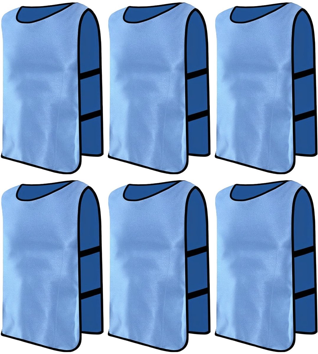 Elzusha - Set van 6 Sport Trainingsbodysuits voor Volwassenen