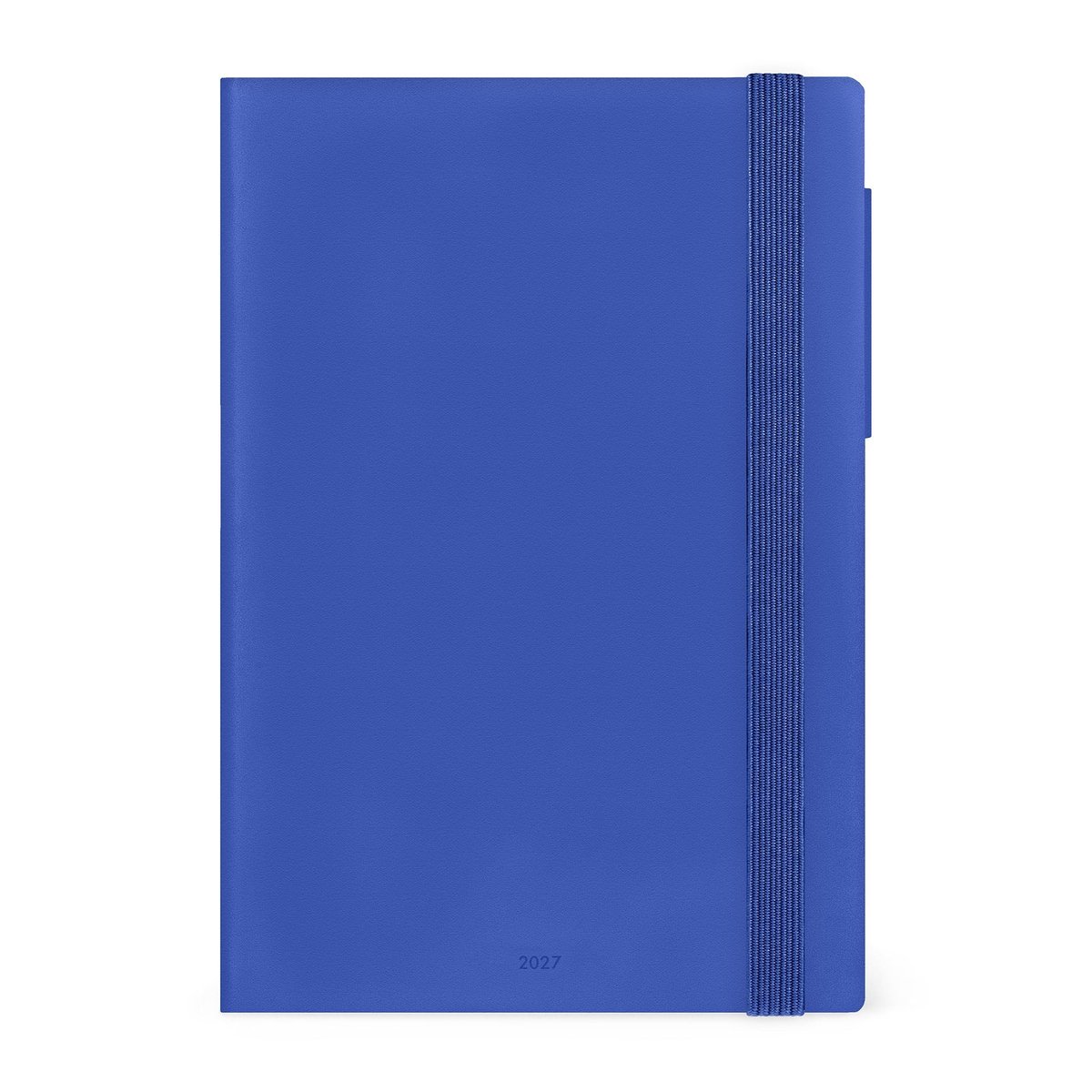Elzusha - Weekplanner Medium met Notitieboek - 12 Maanden - Eclectisch Blauw