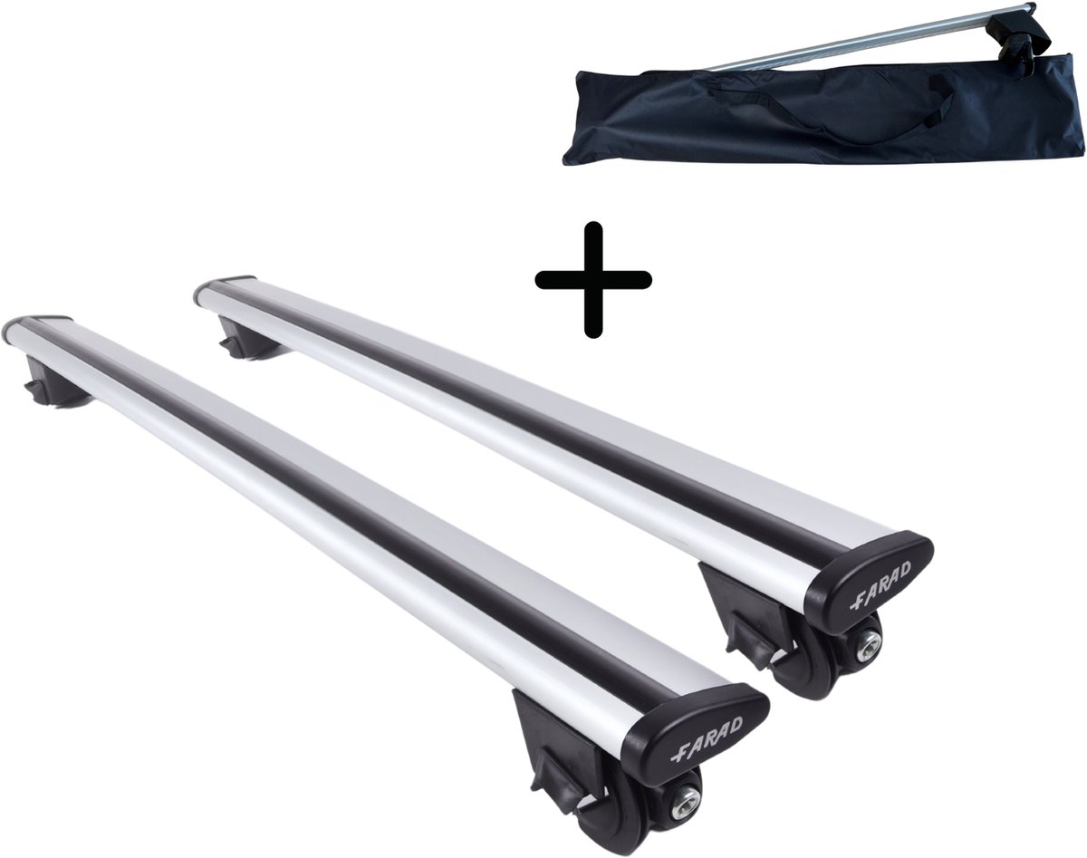 Farad dakdragers Lynk & Co 01 vanaf 2021 open dakrailing - 100 kg - Wingbar - Met opbergtas