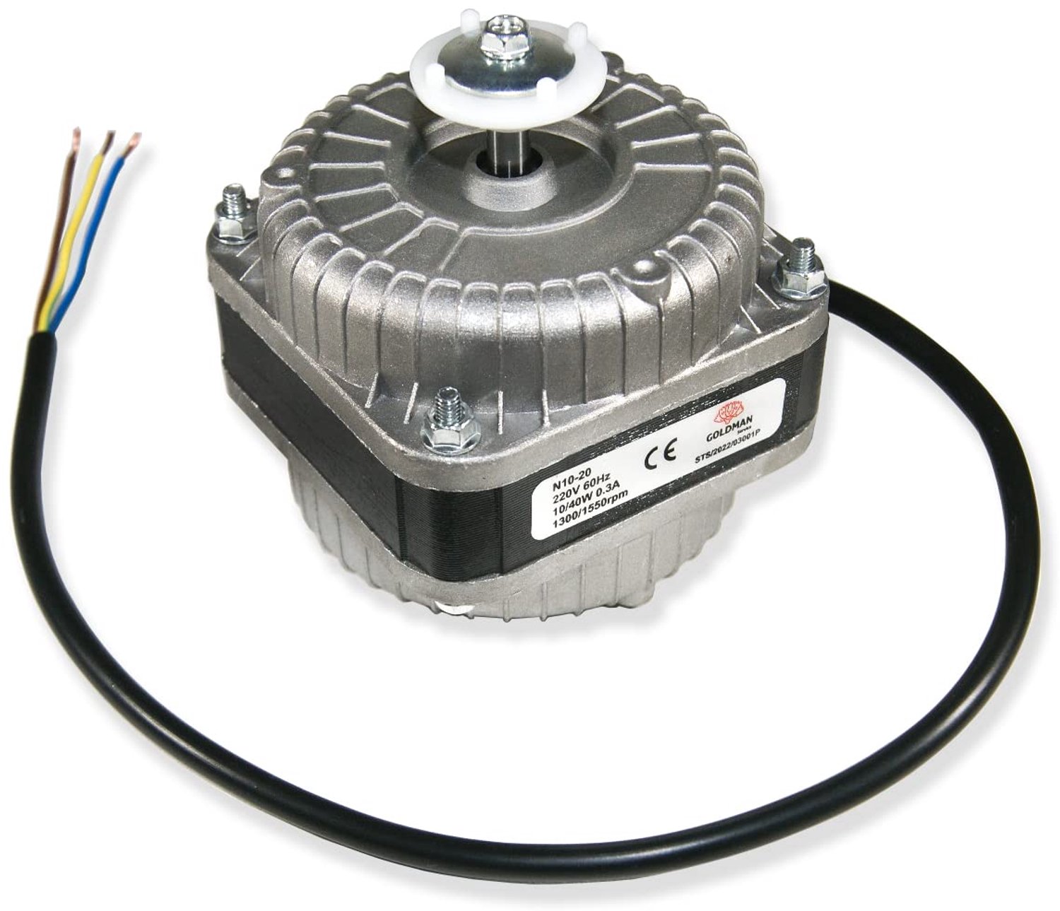 GOLDMAN SERVICE Ventilation Motor, 10 W, Multifunctional Anchor for Refrigerator, Freezer, Industrial Cooling Chamber - ShopVlot