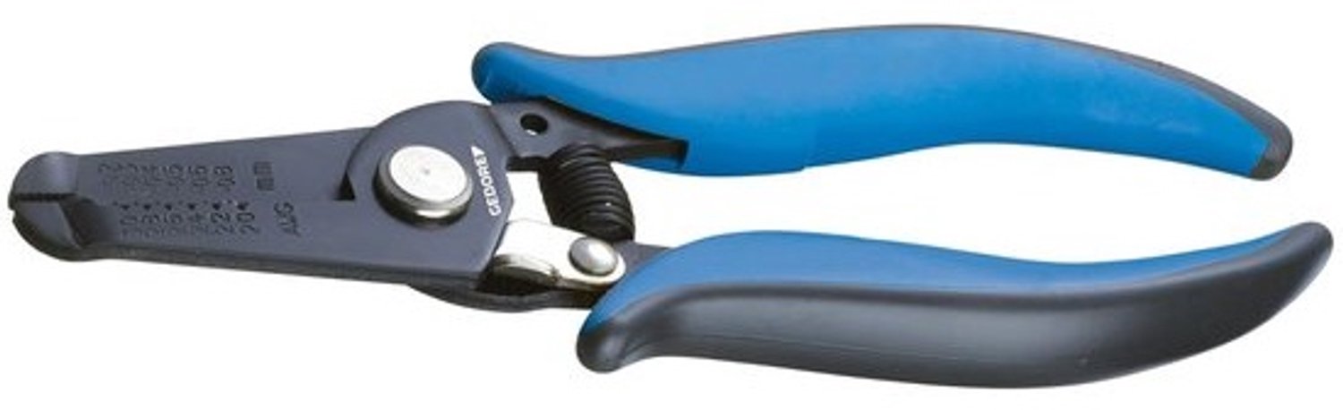Miniatuur Striptang - Precisie Stripper - Elektronica Reparatie - Gelegeerd Staal - 22 x 8 x 6 cm - Blauw