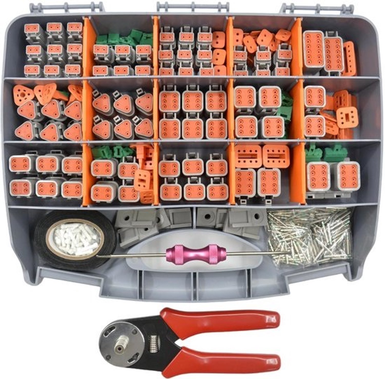 Connector Kit - Automotive Connectoren - Waterdicht Verbinden - Compleet Gereedschap - 2-12 Pin