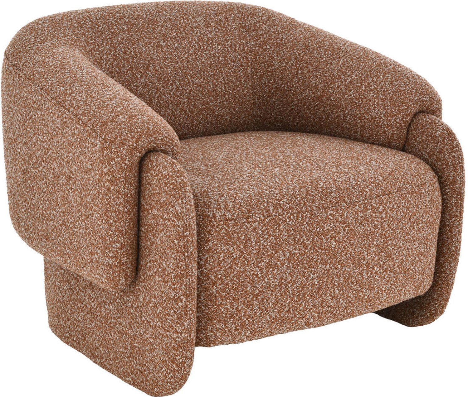 Goossens Fauteuil Uber - Stof - Rood