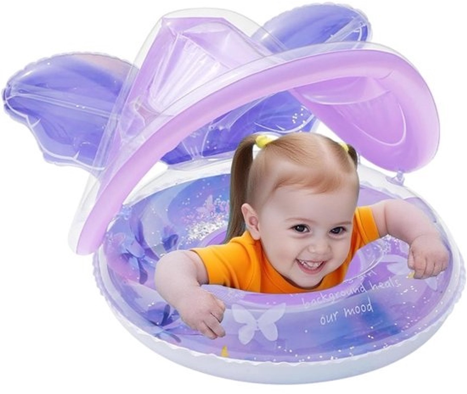 Zwemband Kinderen – Waterstoel Baby – Veilig Zwemmen – Met Zonnescherm – 6 Maanden tot 4 Jaar – Paars Zwemband Kinderen – Waterstoel Baby – Veilig Zwemmen – Met Zonnescherm – 6 Maanden tot 4 Jaar – Paars