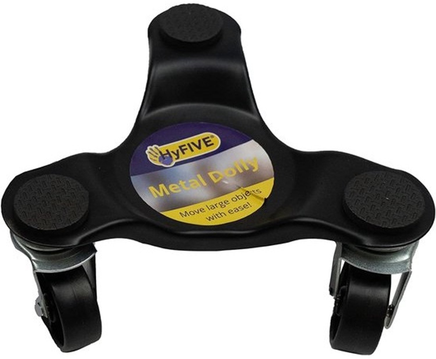 Metalen Dolly - Verhuiswiel Zwenkwiel - Zware Objecten Verplaatsen - Centrum Uitsparing Bevestiging - 1.5 Inch Wielen