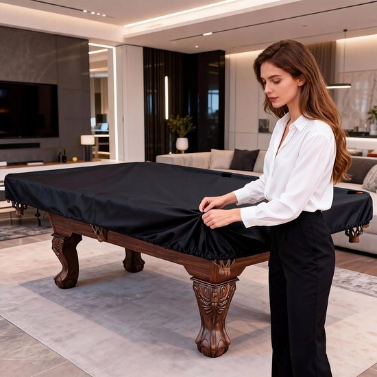 Waterdichte Tafelzeil voor Biljarttafel 235x135cm - Stof- en UV-bescherming — afbeelding 2