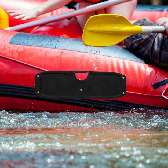 Stevige Ondersteuningsplaat voor Rubberboot, Kajak en Buitenboordmotor - PVC, Zwart, 30 x 10 cm, Duurzaam en Betrouwbaar — afbeelding 5