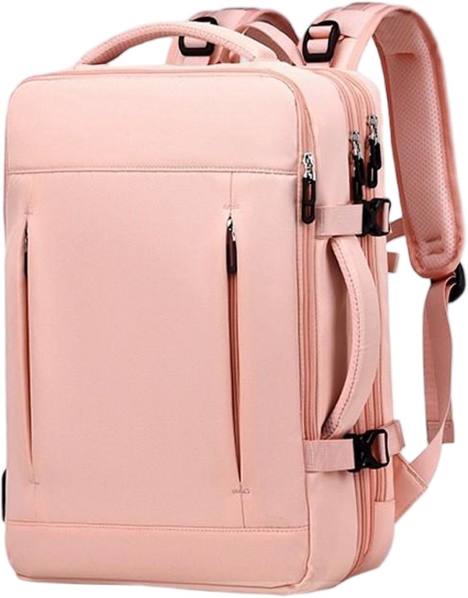 Reisrugzak voor handbagage — 1 stuk — Geschikt als handbagage — Geschikt voor reizen en dagelijks gebruik — Unisex rugzak — 45x32x18 cm — Unisex design