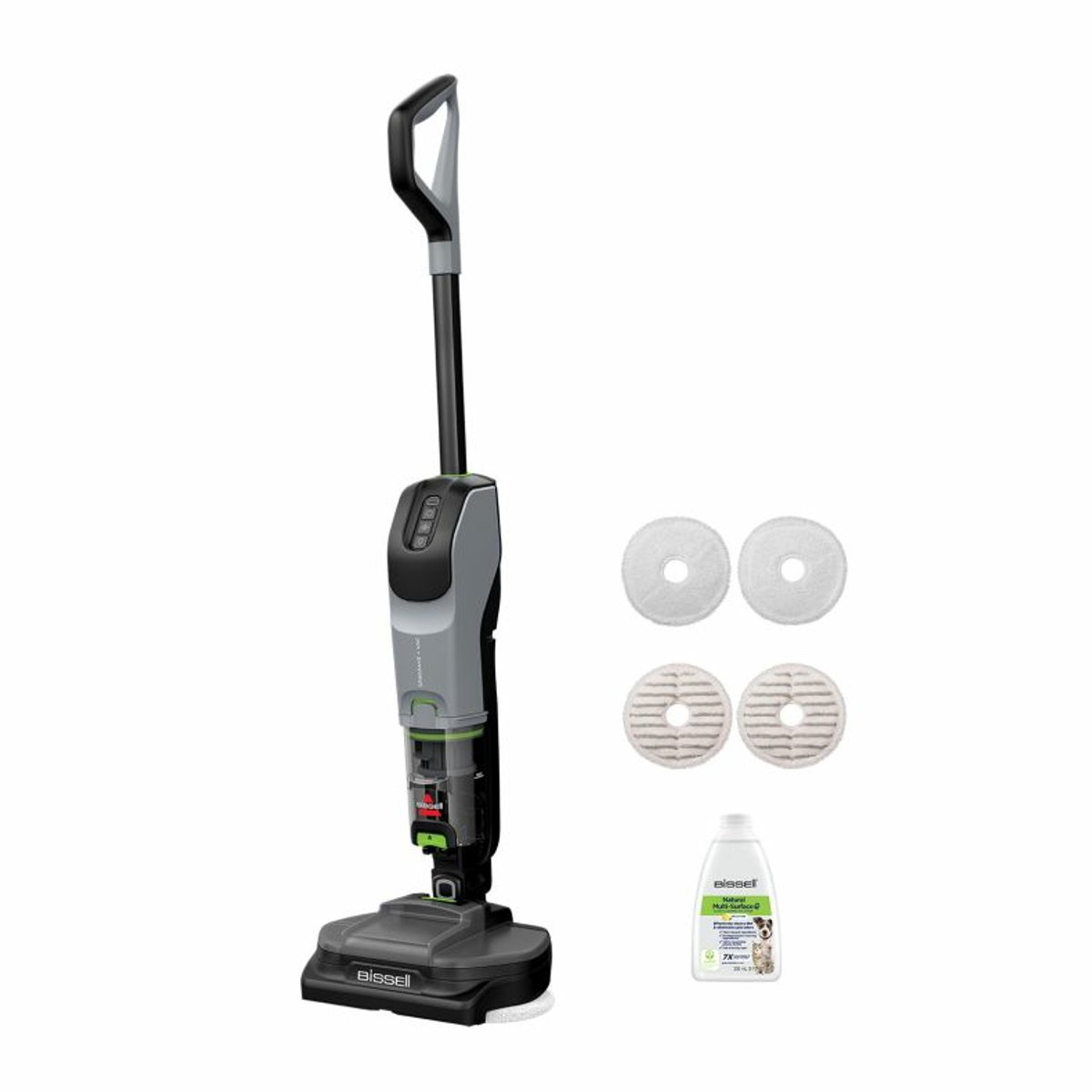 BISSELL – 3898N – Draadloze SpinMop & Stofzuiger – 70 min – Huisdieren