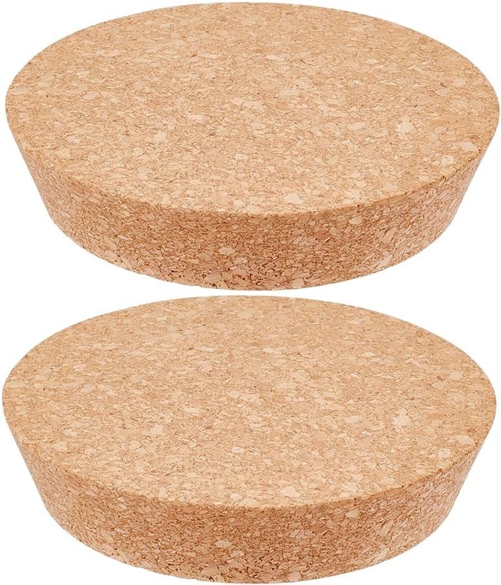 Grote Tapered Kurken Stoppen 13-15cm - Natuurlijke Houten Plugs voor Flessen, Glazen Potten en Canning - Perfect voor Bruiloften en Keukenaccessoires