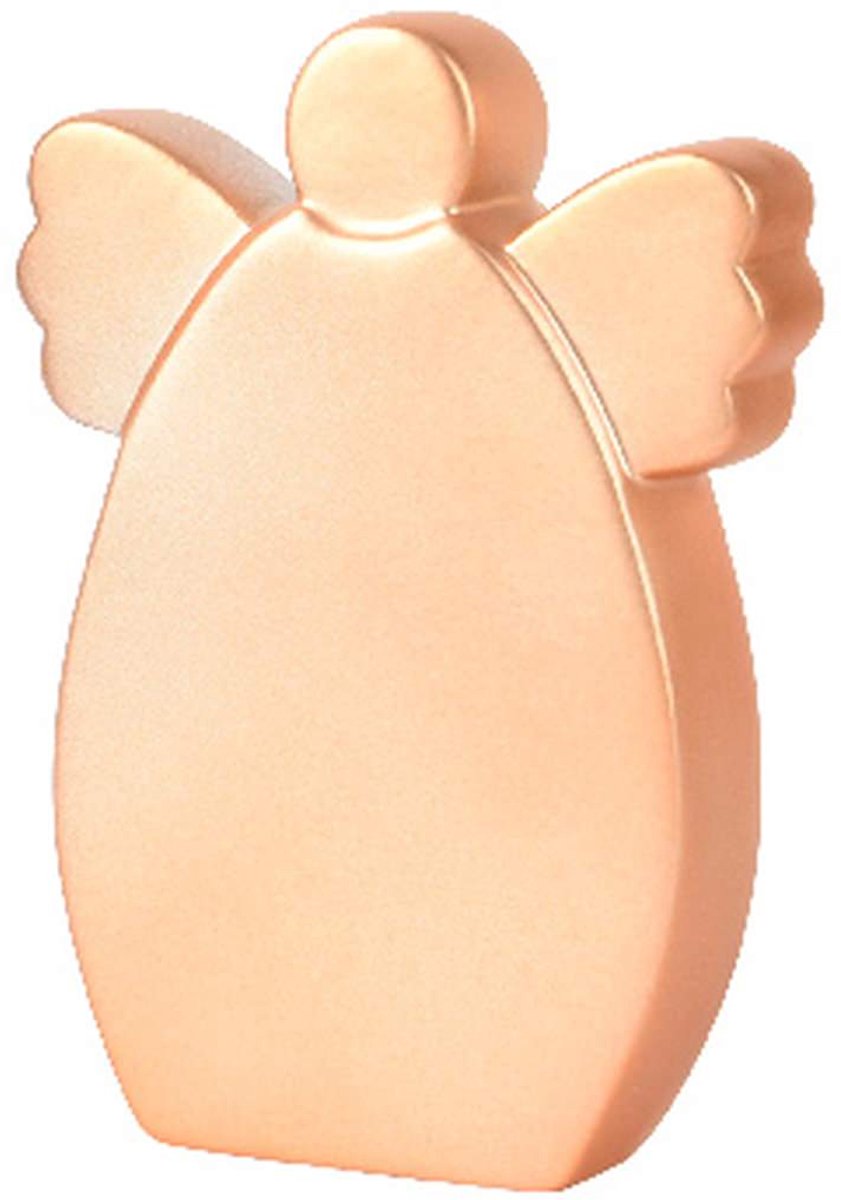 Kaemingk Kerstengel Zandkleur Mat 16cm Porselein