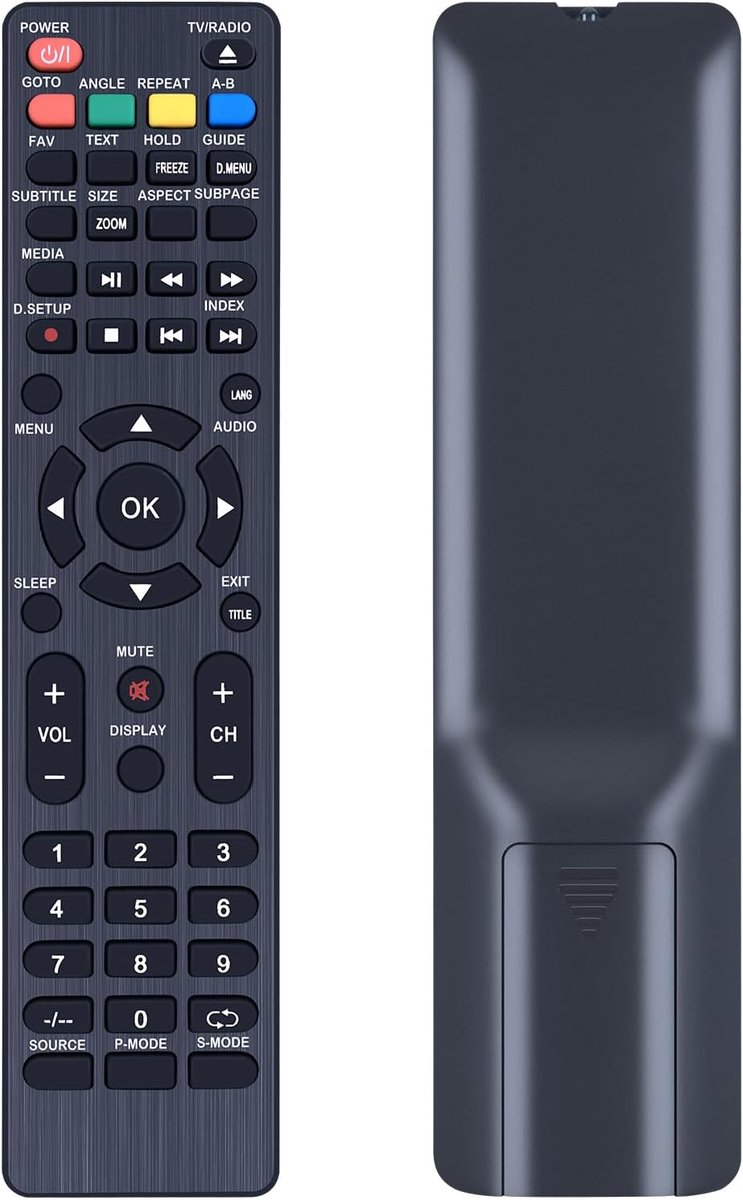 Vervangende afstandsbediening voor Altius A-185HDV, TRC-0, A-400F, K42DLTIF, voor AKAI ATE-55D1044K, AK32DLEDG, AK22FLEDCG, voor Hcats GPRC15926