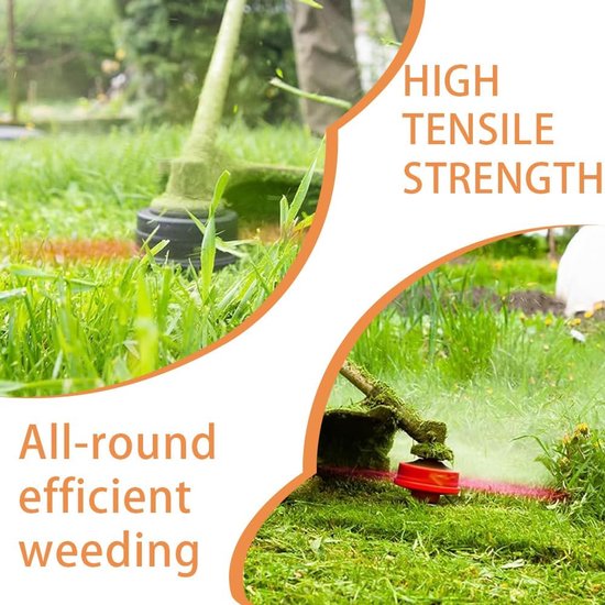 3 stuks grastrimmer spoel compatibel Worx CGT183A, CGT18LA1, WA0004, WG150, WG151, WG152, WG153, met WA0010 Cover, spoel grasmaaier lijn Worx vervanging — afbeelding 5