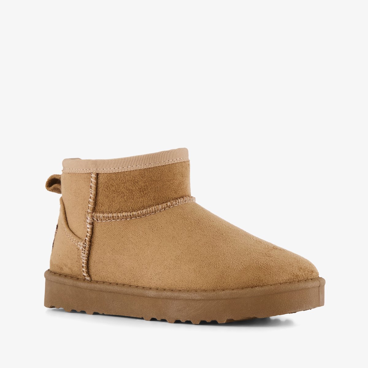 Braqeez gevoerde meisjes boots beige - Maat 26