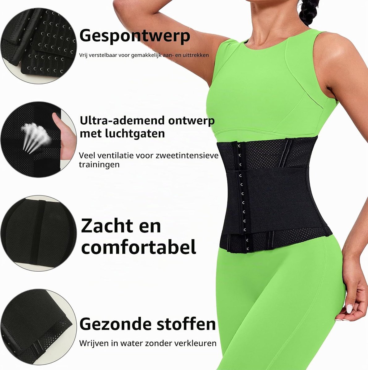 Taille Cinchers Womens Taille Corset Ademend Shapewear Gordel Buik Band Body Shaper Sport Riem
