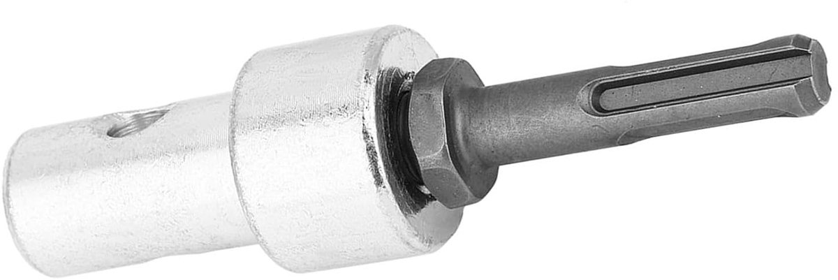 Schacht Borer Arbor Power Boor Adapter Voor Elektrische Boor Naar Grondboor Connector Arbor Ronde Schacht 2 Pit 2 Slot