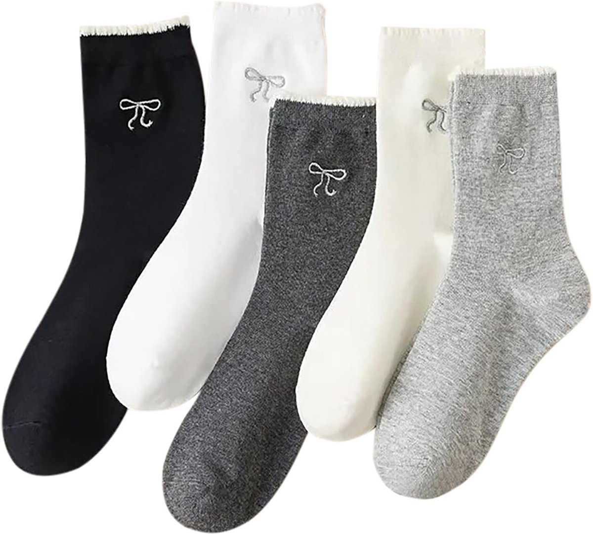 Womens Crew Socks CO100, één maat