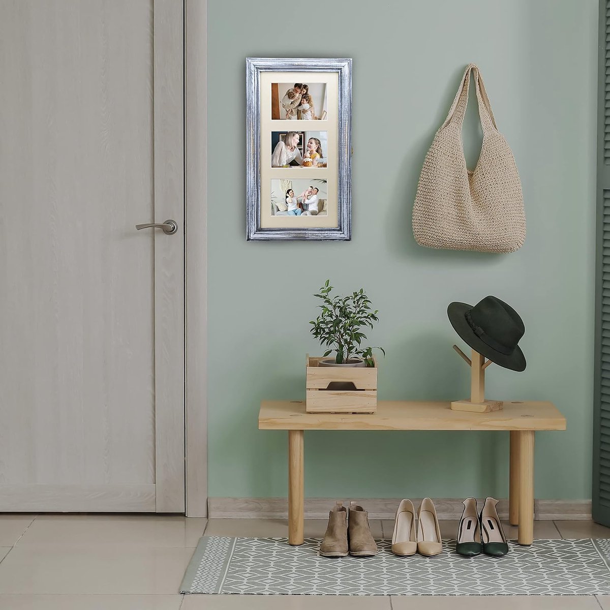 Kast | Wandsleutelkast | Sleutelhouder voor wandmontage | Sleutelhanger Wanddecoratie Vintage Home Decor