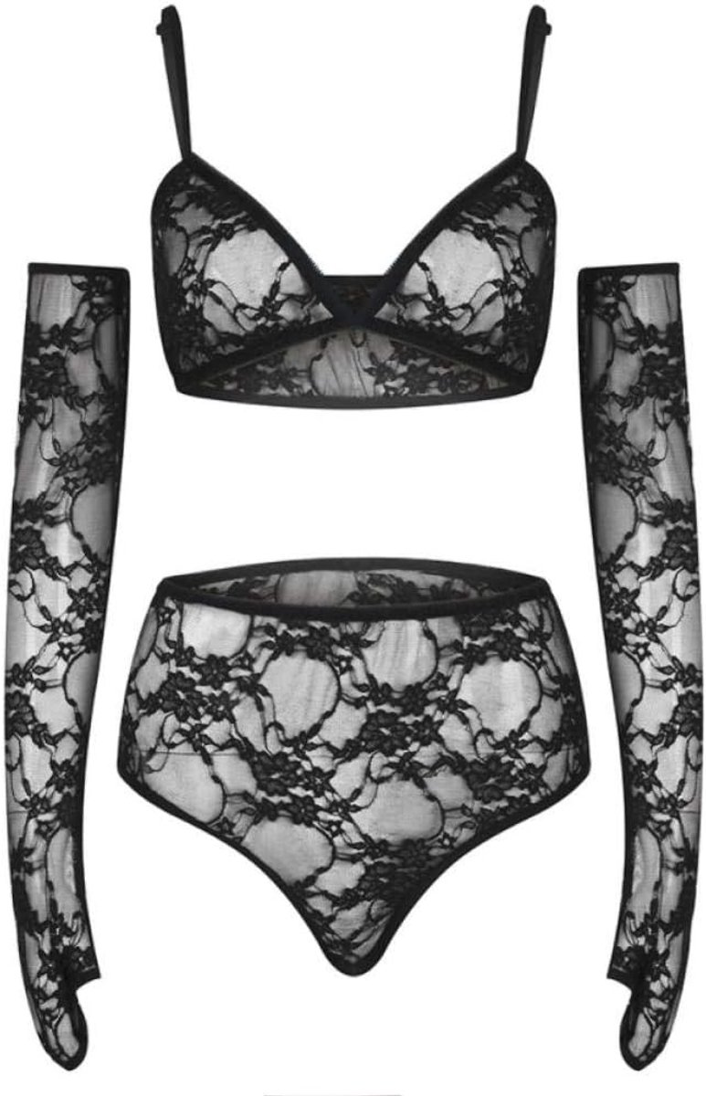Lingeriesets dames Vrouwen Lace Sexy Lingerie Beha Holle Perspectief Set Verleiding Erotische Porno Dames Sexy Nachtkleding Set