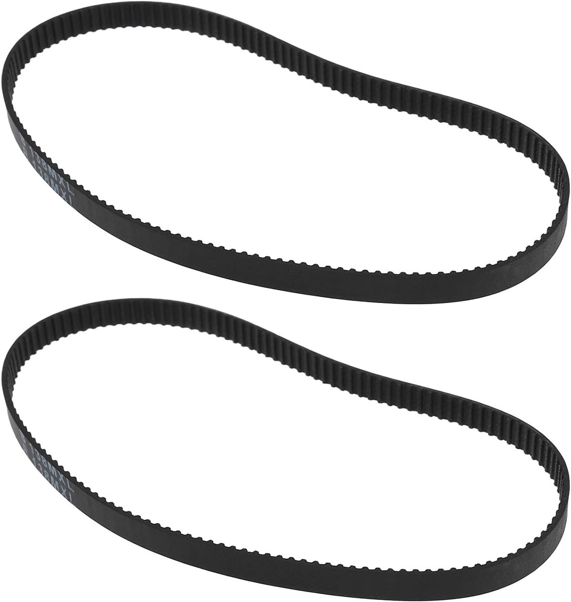 2 stks Printer Drive Belt 20006 79866M Compatibel met Zebra 203dpi ZT410 ZM400 S4M Z4M Thermische Label Printer