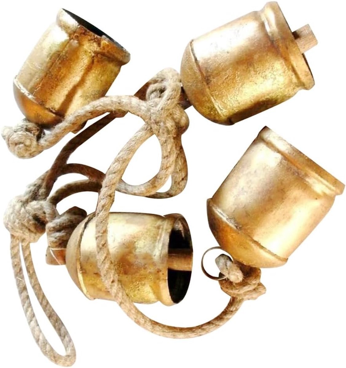 Koe, shabby-chic, rustiek, eenvoudige metalen hang-koebel, decoraties, duurzaam, eenvoudig te gebruiken