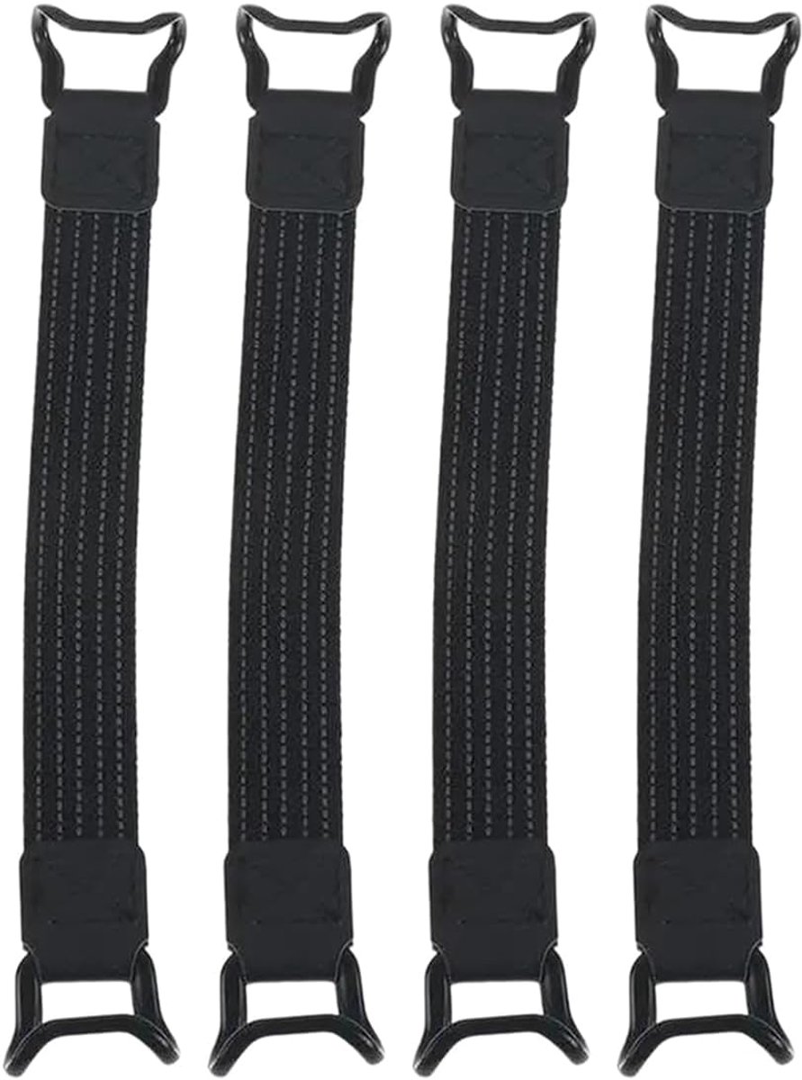 4 stuks universele antislip handriemhouder, zwarte veiligheidselastiekhouder voor 6"-12,9'' tablets en e-readers