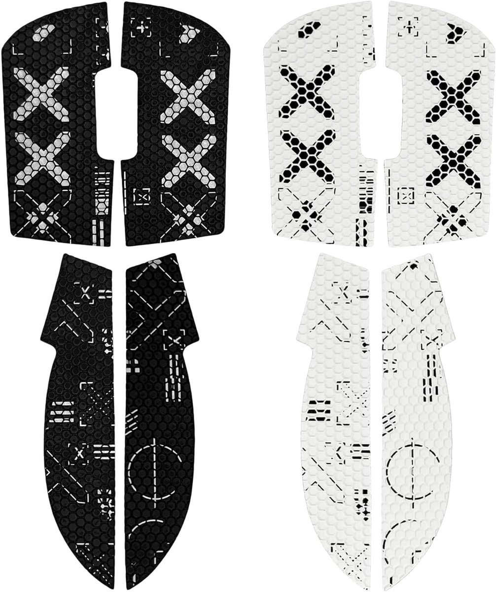 2 Sets Van Muis Anti-Slip-Stickers, Zweet-Absorberende Muisstickers, Gamingmuisaccessoires, Kantoorbenodigdheden.