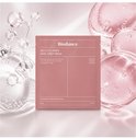 Roze verpakking van Biodance Bio-Collagen Real Deep Mask, omringd door waterdruppels.