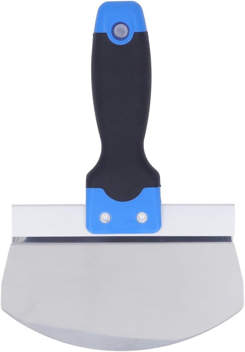SnelShoppen - RVS Plamuurmes Spatel voor Stucwerk - 10 cm - Antislip Handgreep - Ideaal voor Schilders en Stukadoors - Makkelijk Schoon te Maken