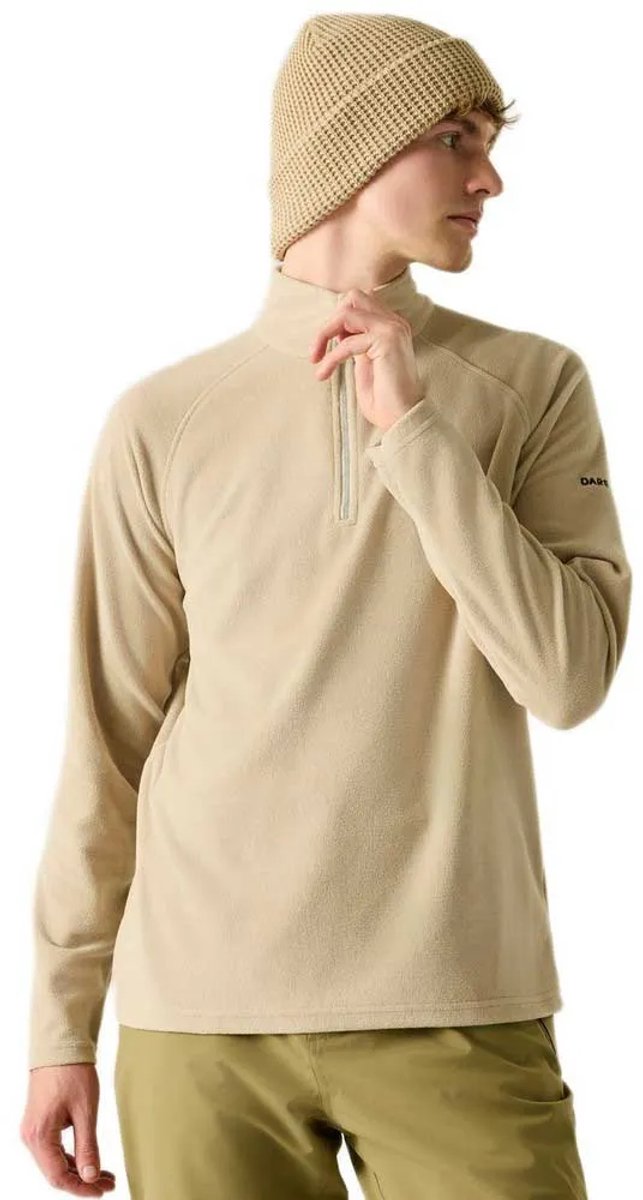 Dare2b Freethink Ii Fleece Met Halve Rits Man Wit